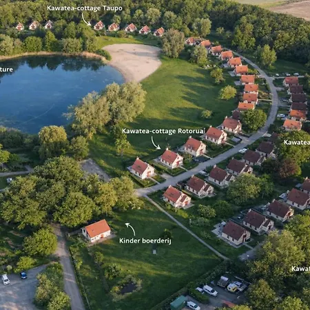 Hottub cottage deluxe, BBQ, 6p aan meer Gelderland Vakantiehuis *