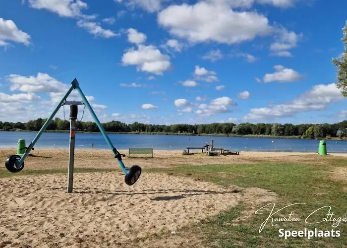 Hottub Deluxe, Bbq, 6p Aan Gelderland Ferienhaus Ewijk